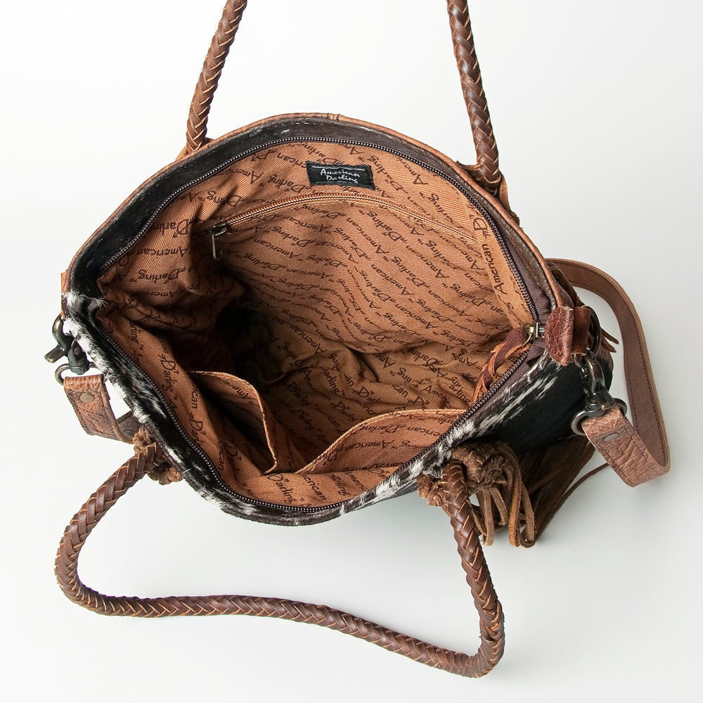 American Darling Hair-On Genuine Leather Tote