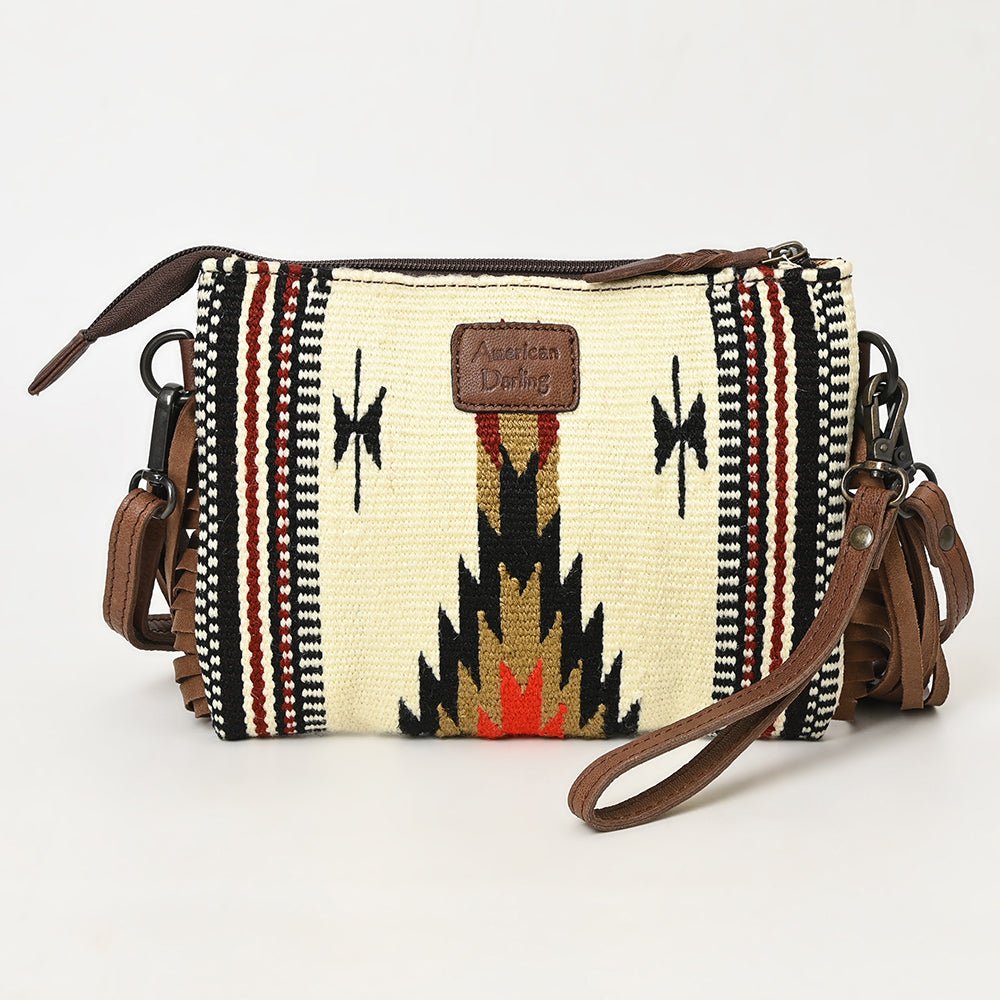 American Darling Hand Tooled Hair-On Genuine Leather