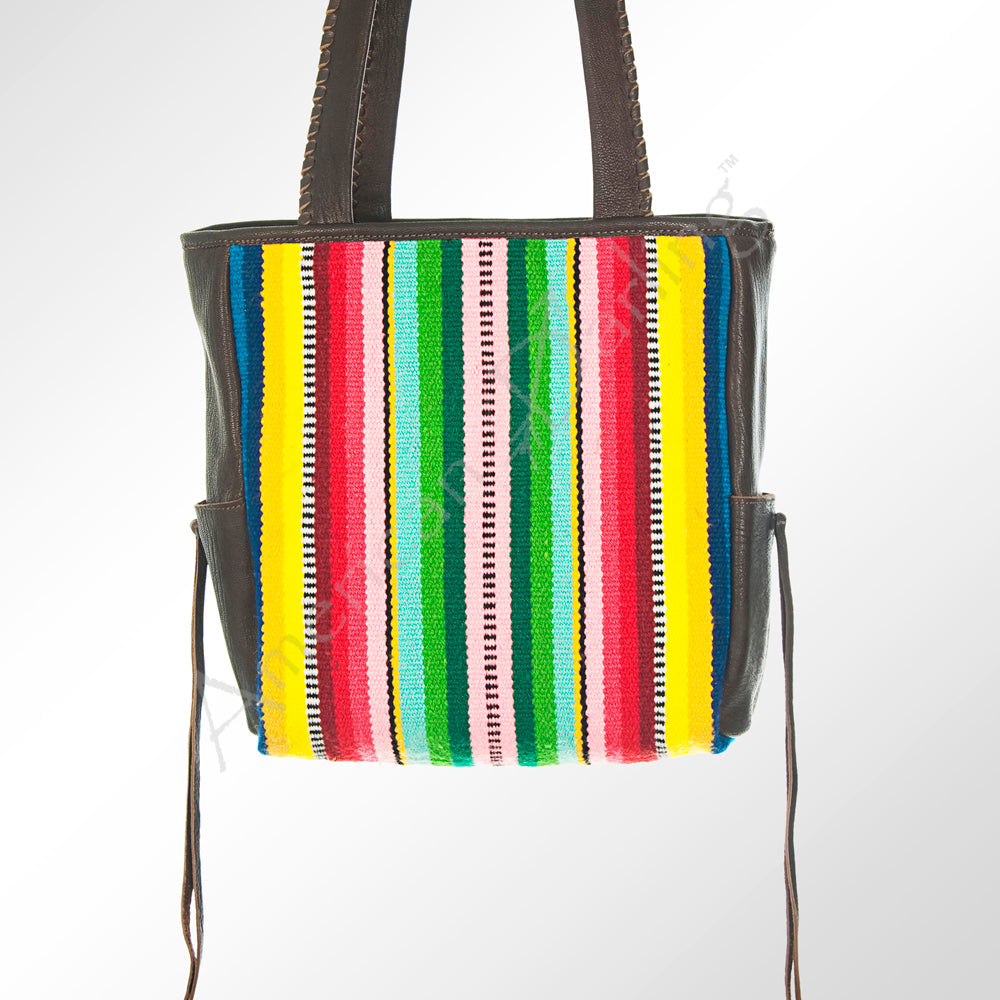 American Darling Tote Saddle Blanket Genuine Leather Western Women Bag Handbag Purse | Travel Bags College Casual