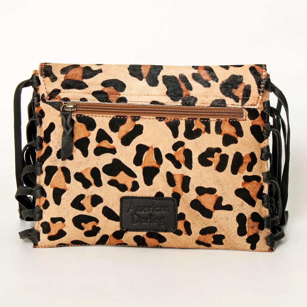 American Darling Hair-On Genuine Leather Envelope Bag