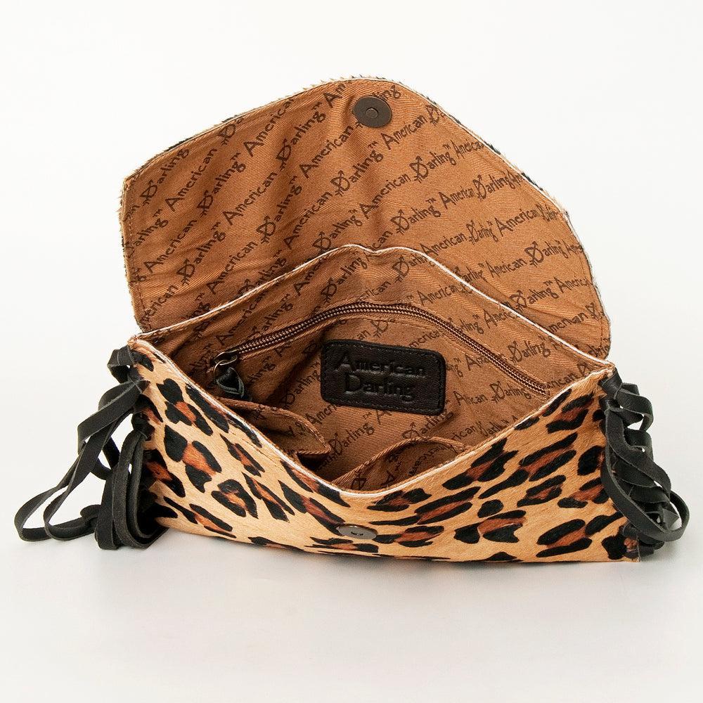 American Darling Hair-On Genuine Leather Envelope Bag