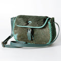 American Darling Hair-On Genuine Leather Crossbody Bag