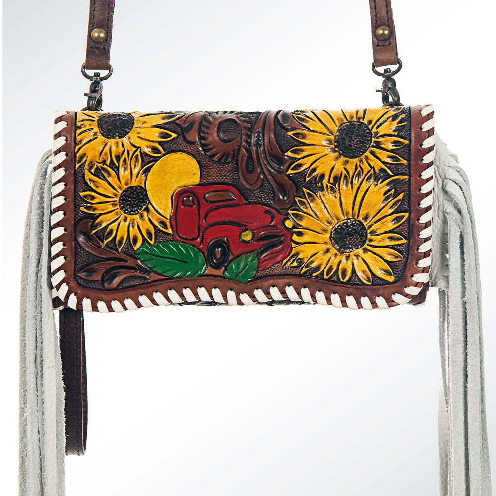 American Darling Hand-Tooled Genuine Leather Organizer