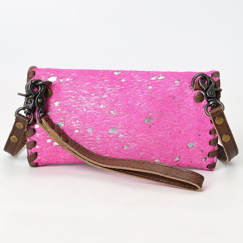 American Darling Hand-Tooled Genuine Leather Small Crossbody Bag