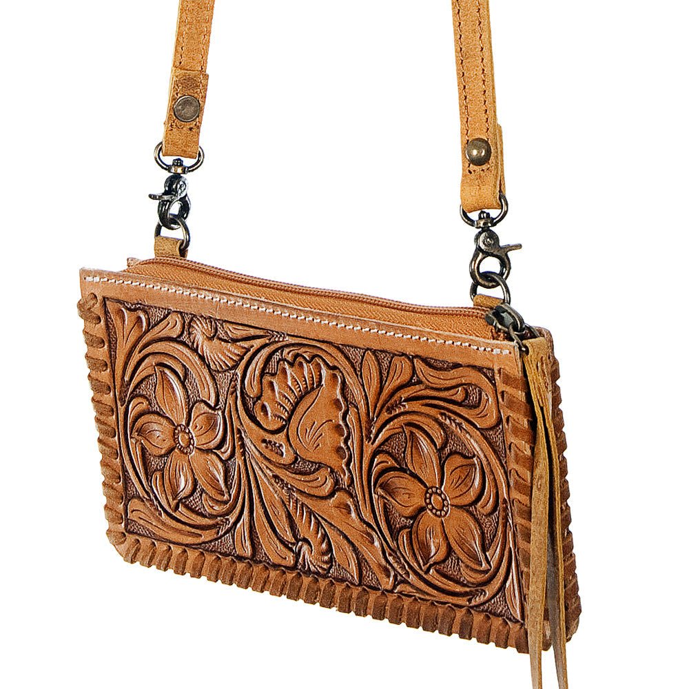 American Darling Hand-Tooled Genuine Leather Wallet