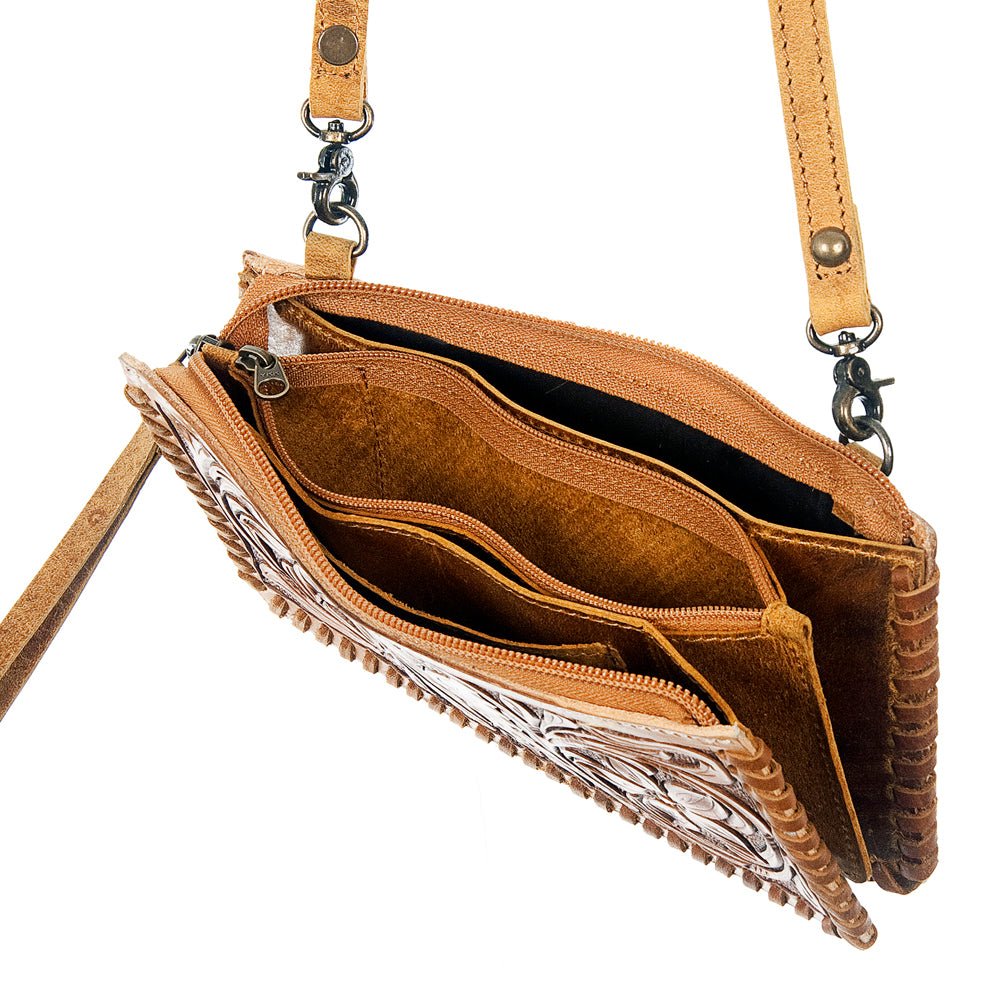 American Darling Hand-Tooled Genuine Leather Wallet