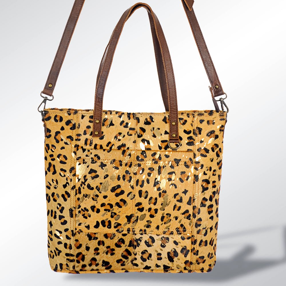 American Darling Tote Hair-On Genuine Leather