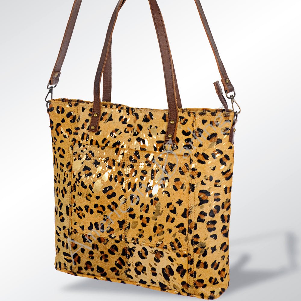 American Darling Tote Hair-On Genuine Leather