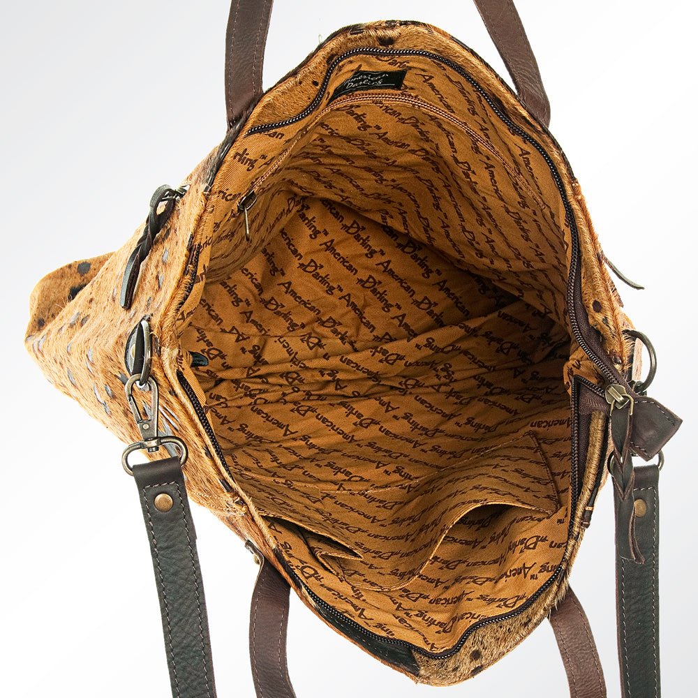 American Darling Tote Hair-On Genuine Leather