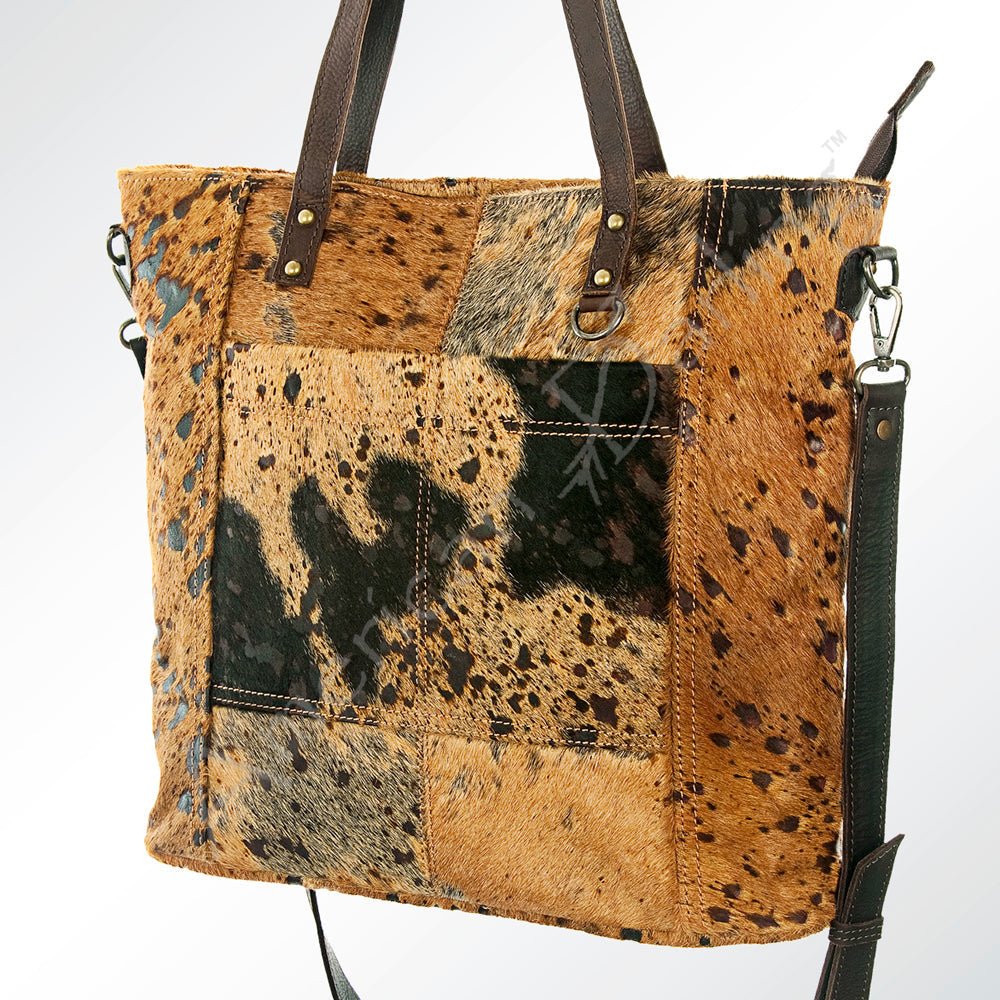 American Darling Tote Hair-On Genuine Leather