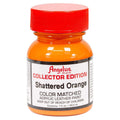 Angelus Collector Edition Shattered Leather Paint — Orange, 1 oz