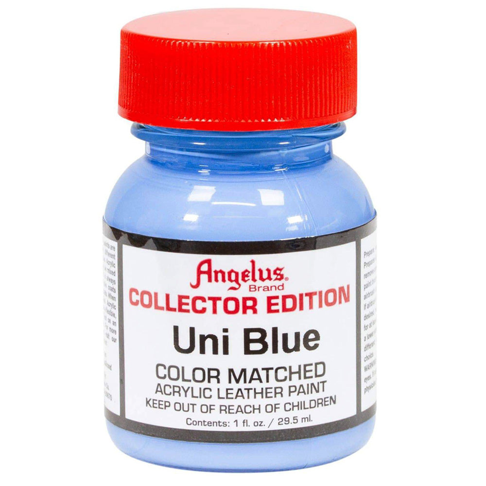 Angelus Collector Edition Shattered Leather Paint — Blue, 1 oz
