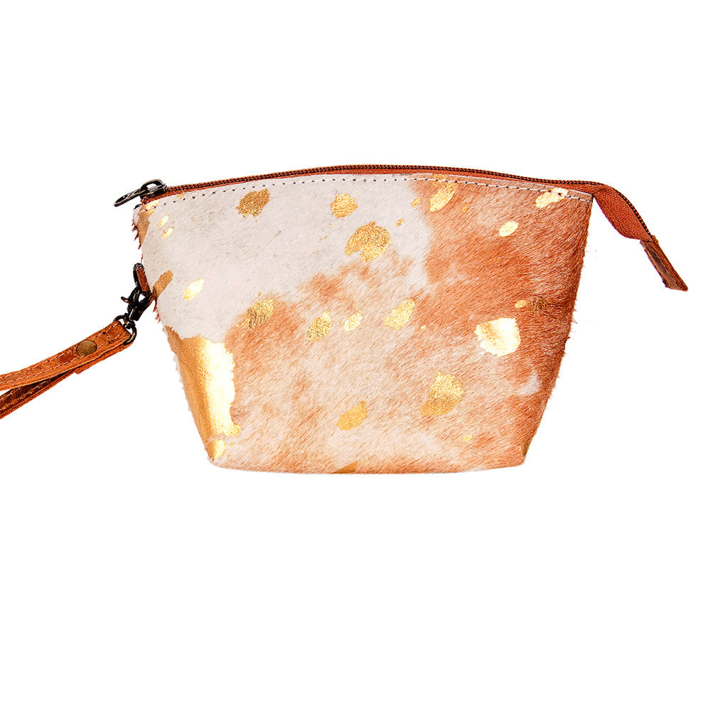 American Darling Coin Purse Hair-On Genuine Leather
