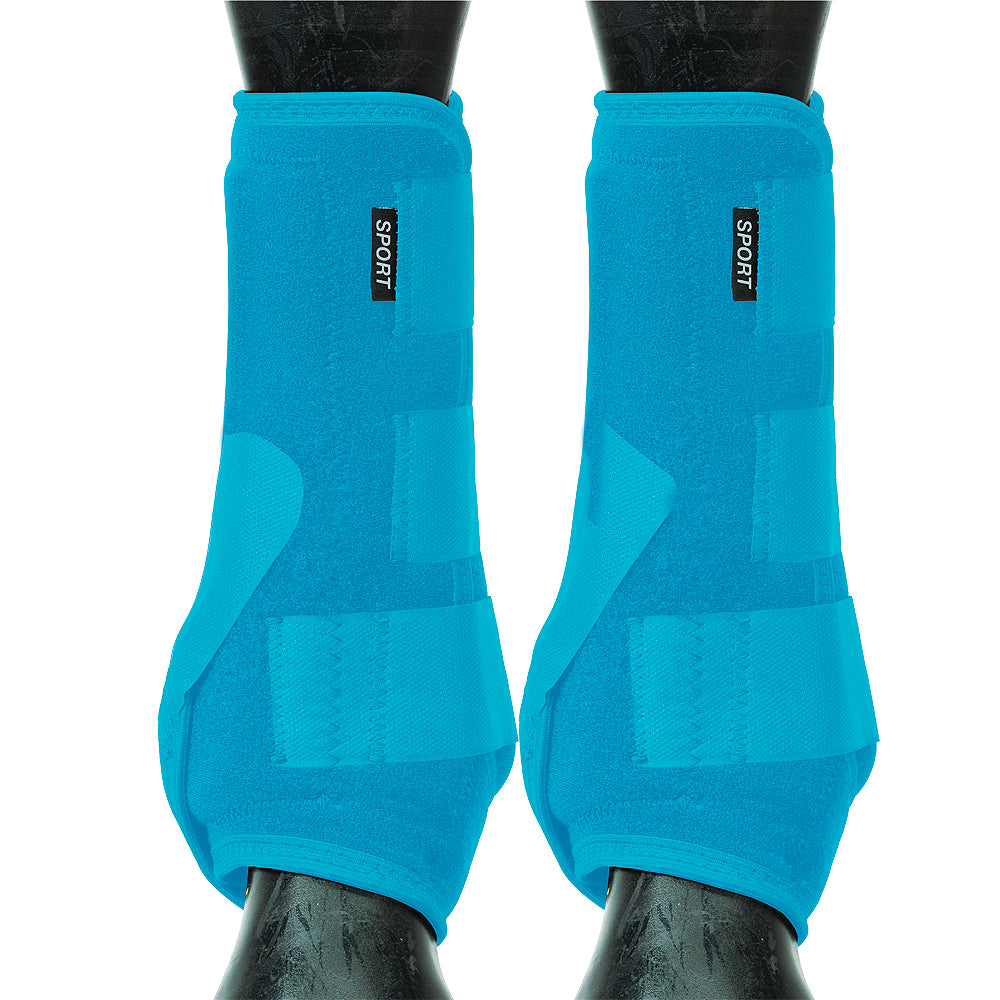 Weaver Horse Front Boots Synergy Sport Athletics Turquoise