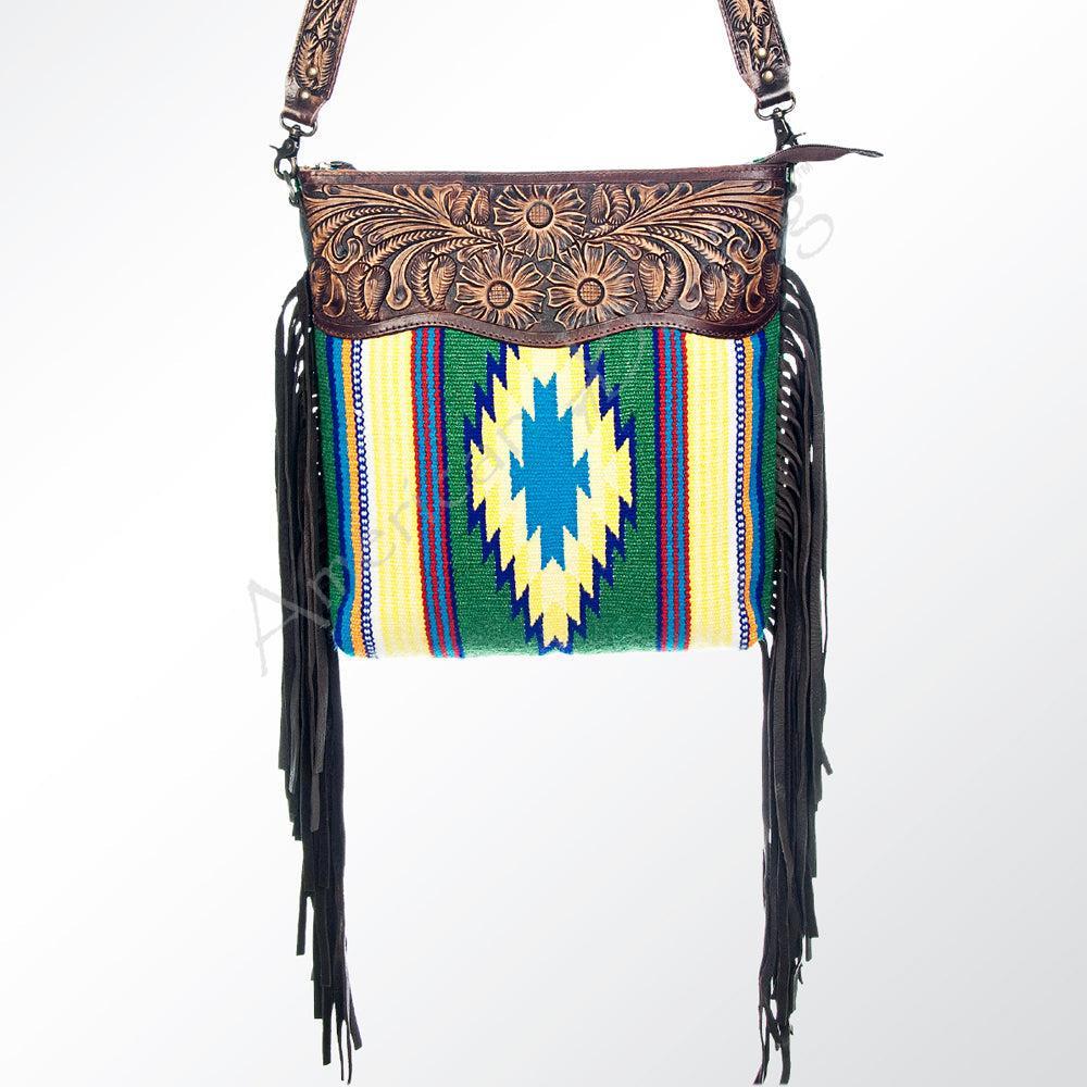 American Darling Saddle Blanket Leather Shoulder Bag