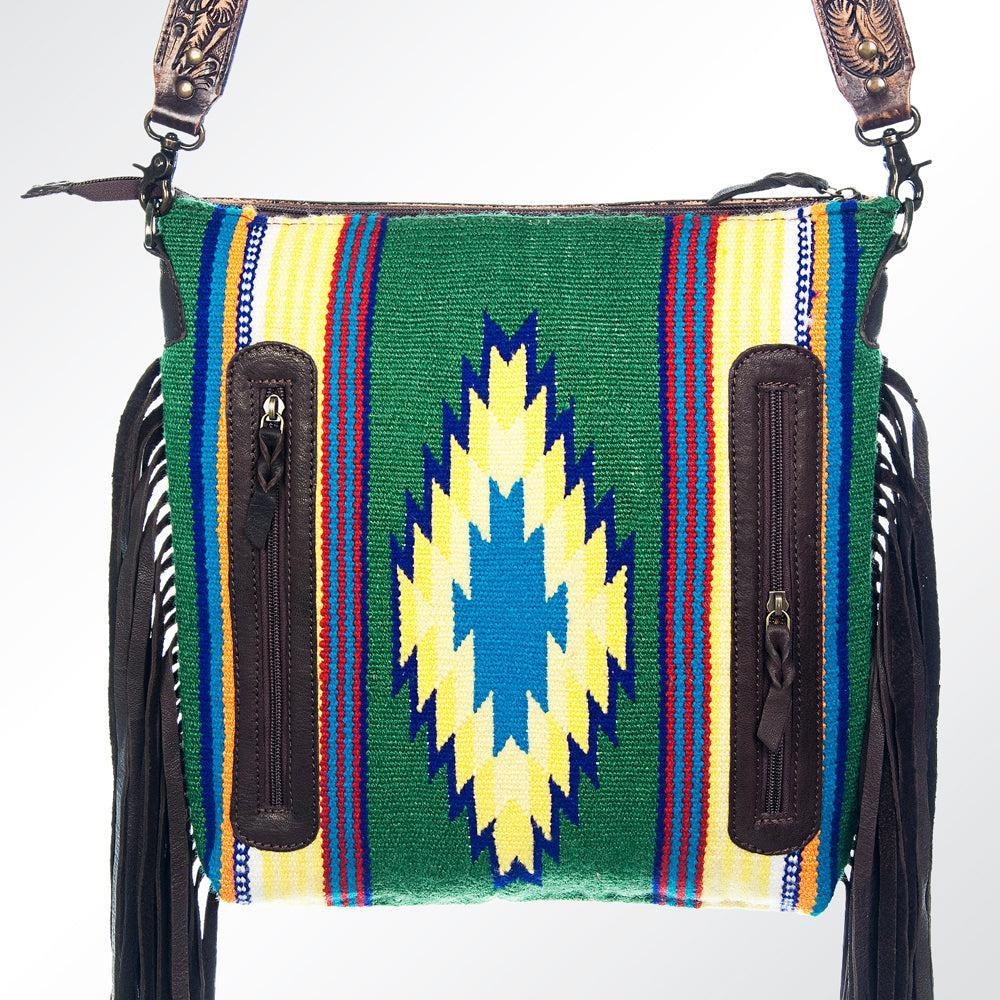 American Darling Saddle Blanket Leather Shoulder Bag