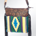 American Darling Saddle Blanket Leather Shoulder Bag