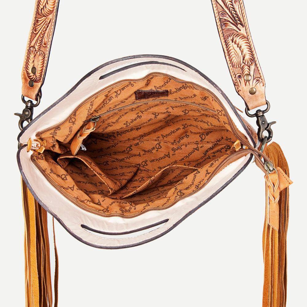 American Darling Saddle Blanket Leather Clutch