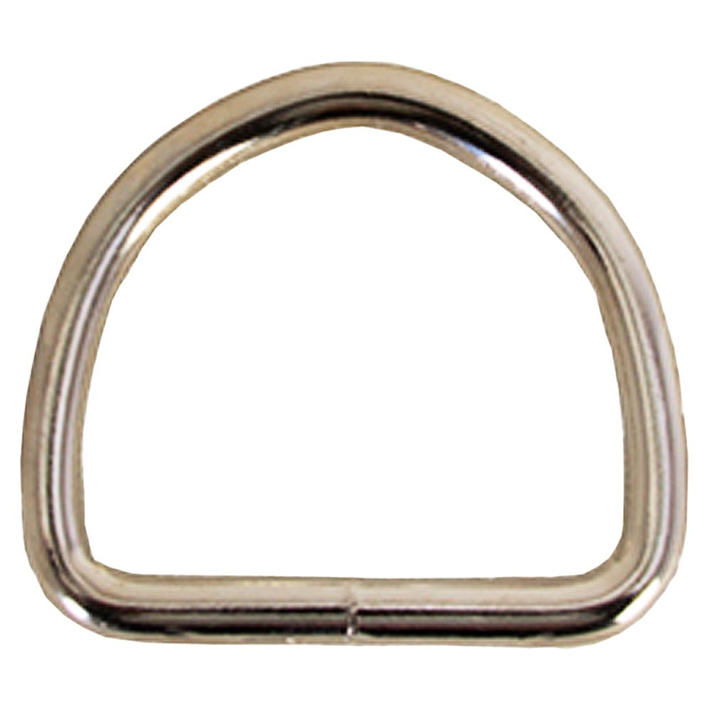2 Inch 6.6 Mm Hilason Welded Wire Dee Ring Nickel Plt. – Hilason