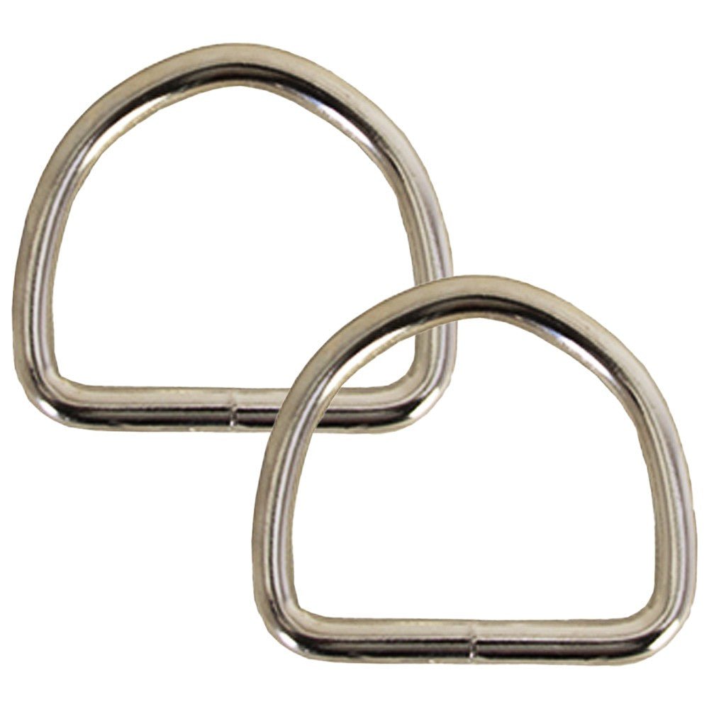 2 Inch 6.6 Mm Hilason Welded Wire Dee Ring Nickel Plt. – Hilason