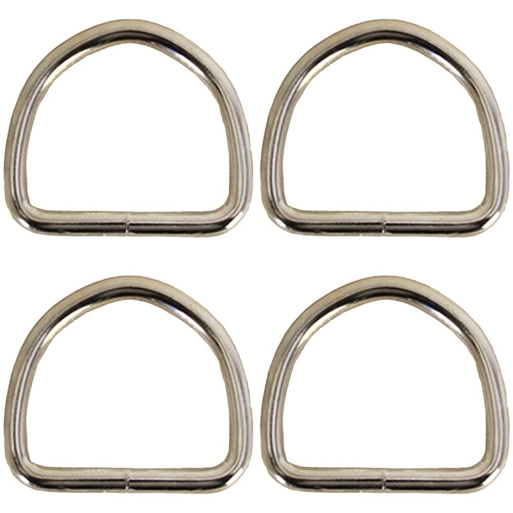 2 Inch 6.6 Mm Hilason Welded Wire Dee Ring Nickel Plt. – Hilason