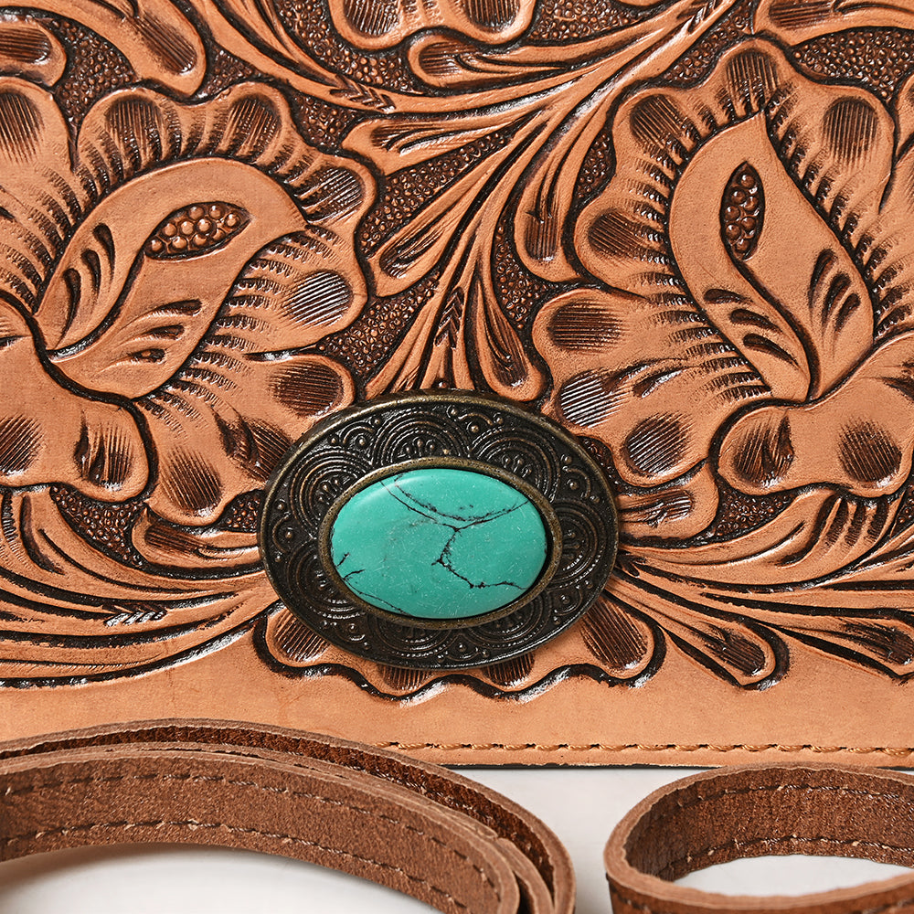American Darling Hand-Tooled Genuine Leather Wallet