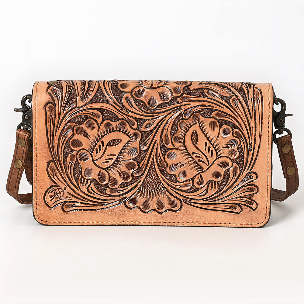 American Darling Hand-Tooled Genuine Leather Wallet