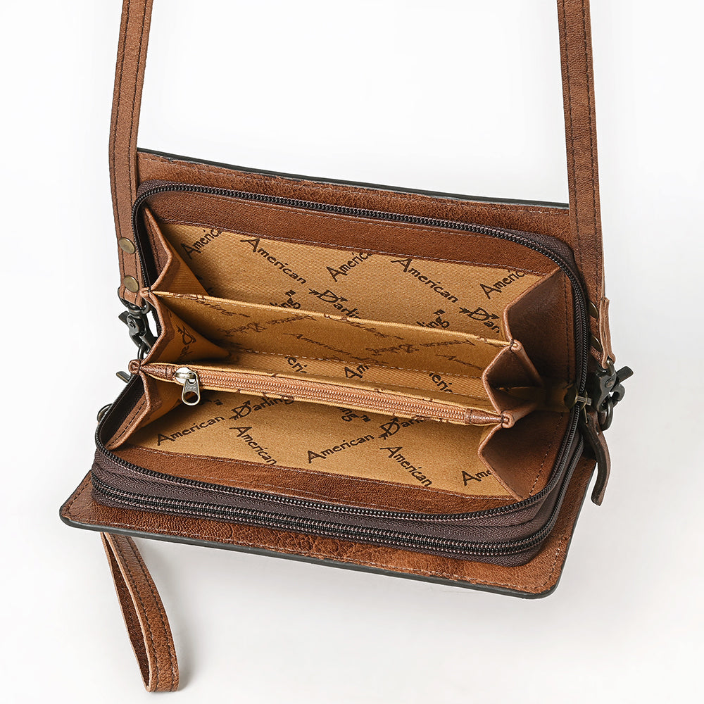 American Darling Hand-Tooled Genuine Leather Wallet