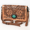 American Darling Hand-Tooled Genuine Leather Wallet