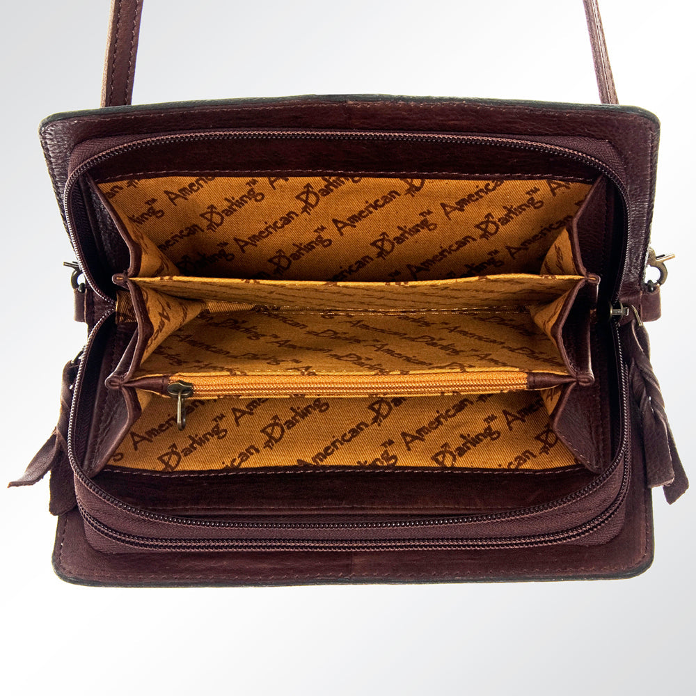 American Darling Hand-Tooled Genuine Leather Organizer