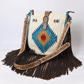 American Darling Saddle Blanket Leather Messenger Bag