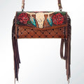 American Darling Hand-Tooled Genuine Leather Wristlet