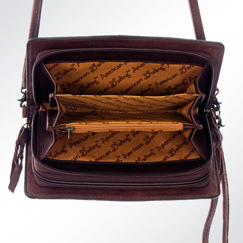 American Darling Hand-Tooled Genuine Leather Wallet