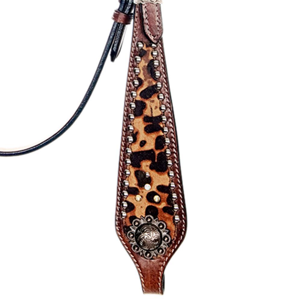 American Darling Western Horse Floral Headstall Tack Set Genuine Leather