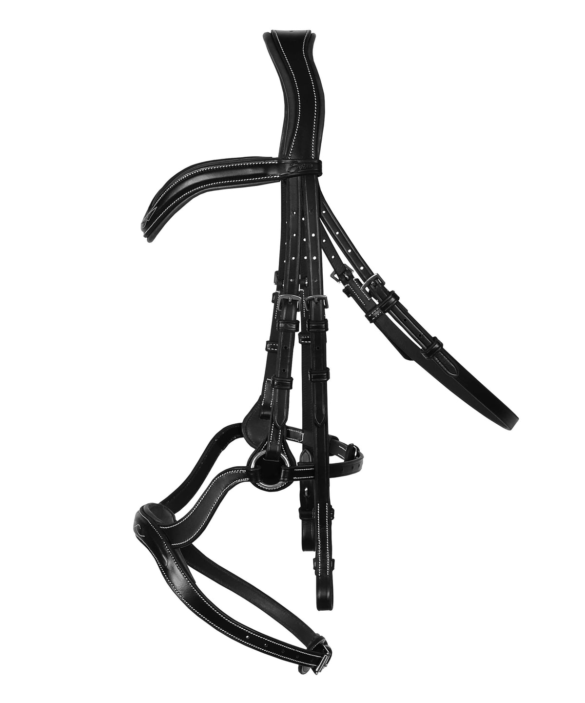 ExionPro Anatomical Drop Noseband Bridle with Reins