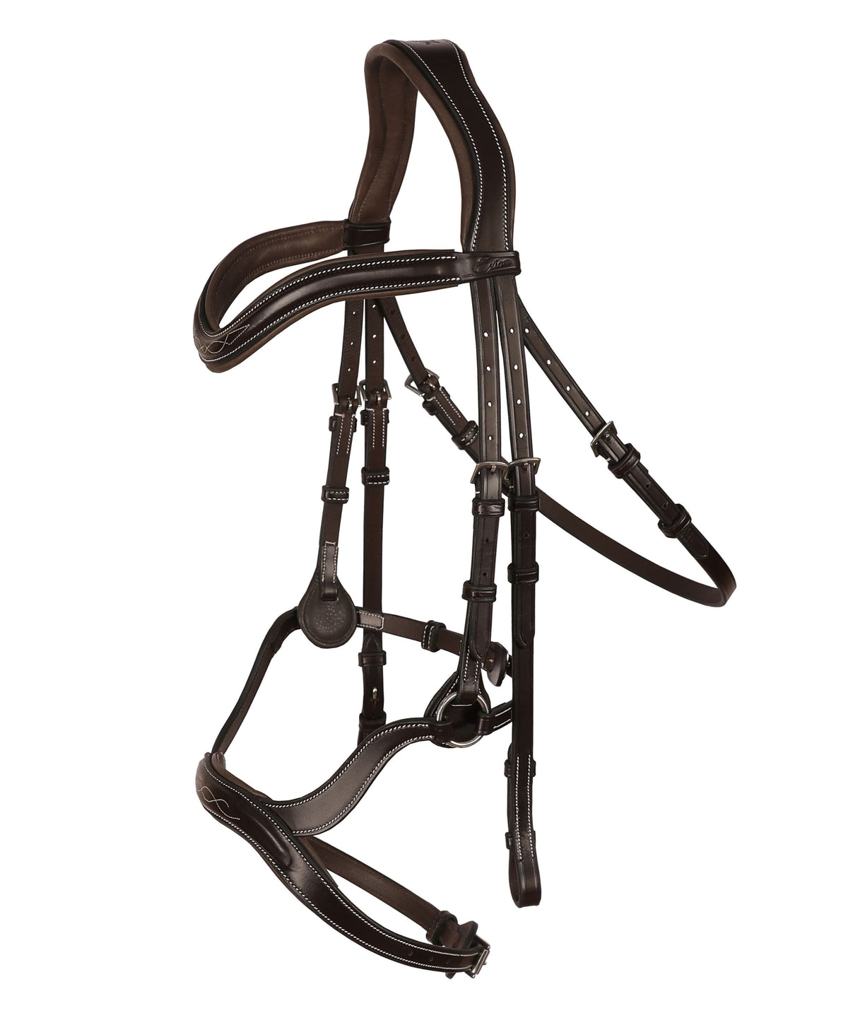 ExionPro Anatomical Drop Noseband Bridle with Reins