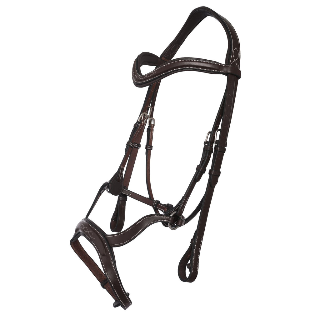 ExionPro Anatomical Drop Noseband Bridle with Reins by Bridles & Reins - alternate view 6