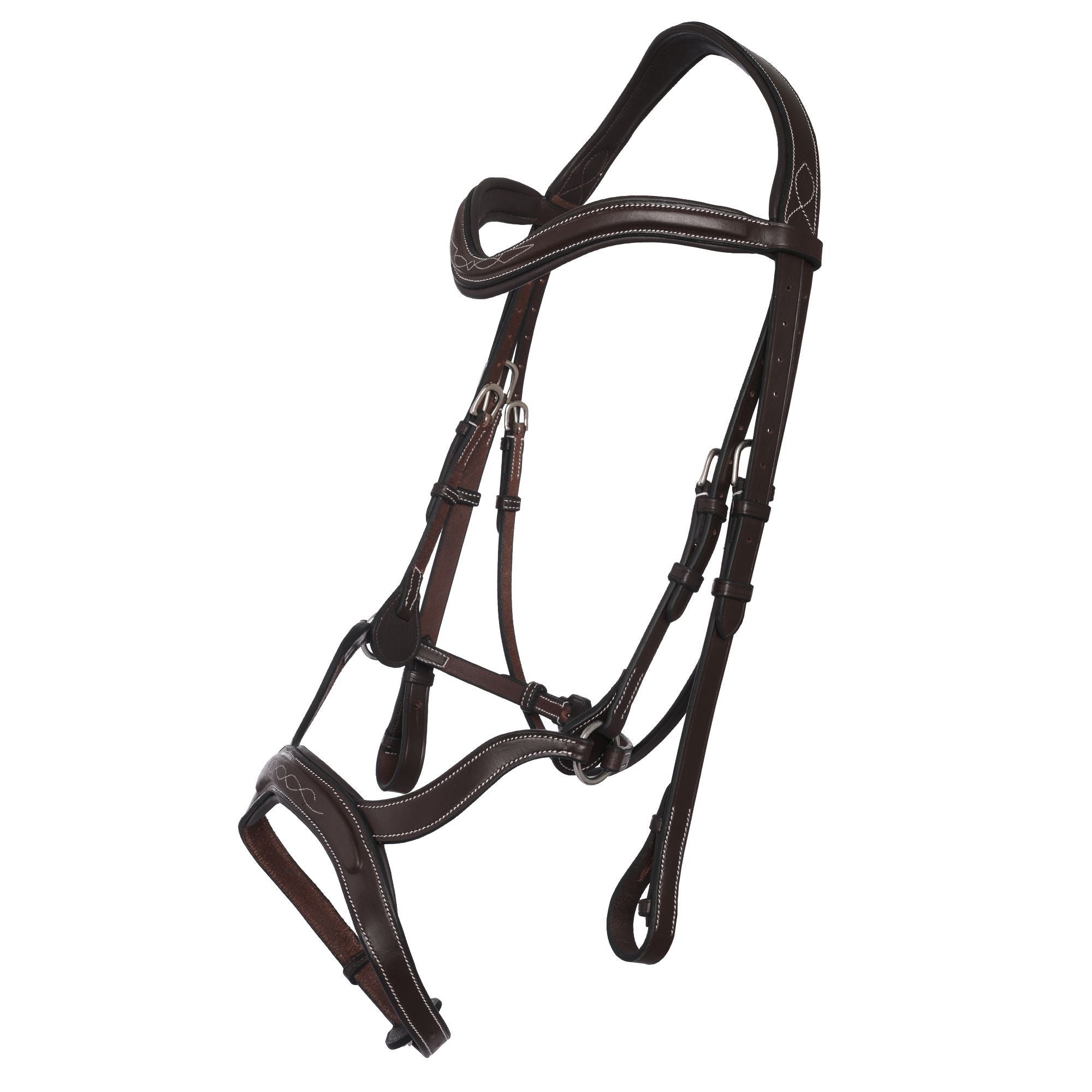 Replacement Noseband of ExionPro Anatomical Combined Flash Bridle with Reins by Bridles & Reins
