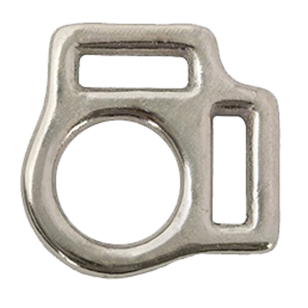 5/8 In X3/4 Hilason 2 Sided Halter Square Malleable Iron Nickel Plt. –