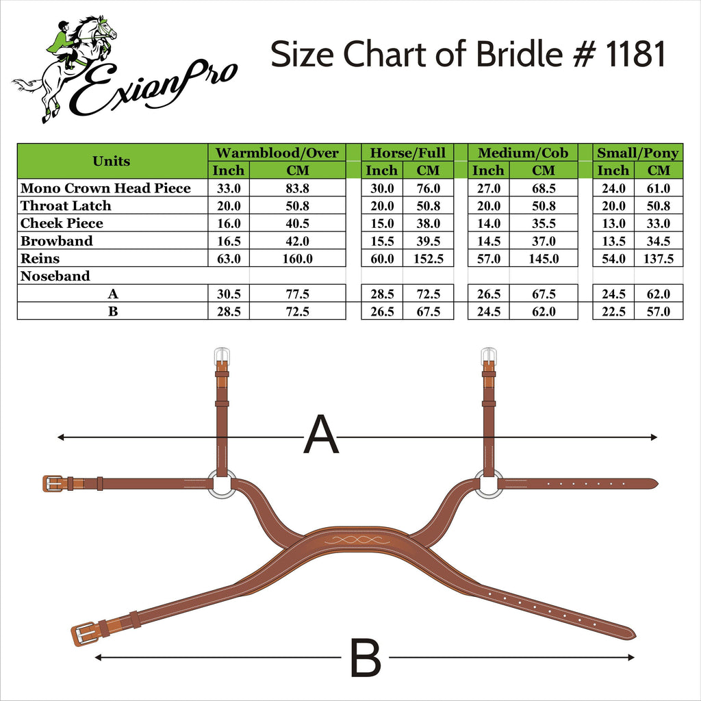 ExionPro Anatomical Drop Noseband Bridle with Reins by Bridles & Reins - alternate view 7