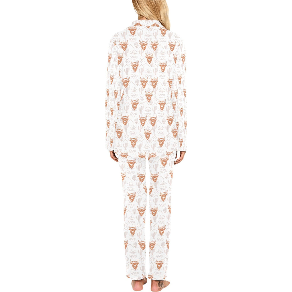 Baha Ranch Highland Cactus Women's Western Pajama Set by Baha Ranch Western Wear - product image 2