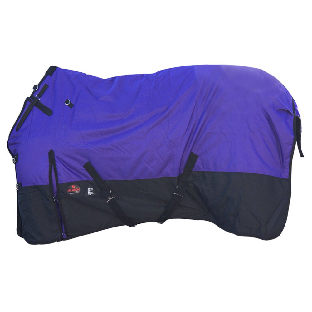 Hilason 1200D Waterproof Turnout Miniature H. Winter Blanket Purple –