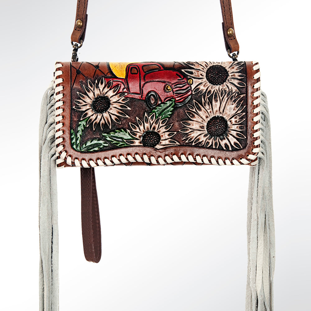 American Darling Hand-Tooled Genuine Leather Organizer