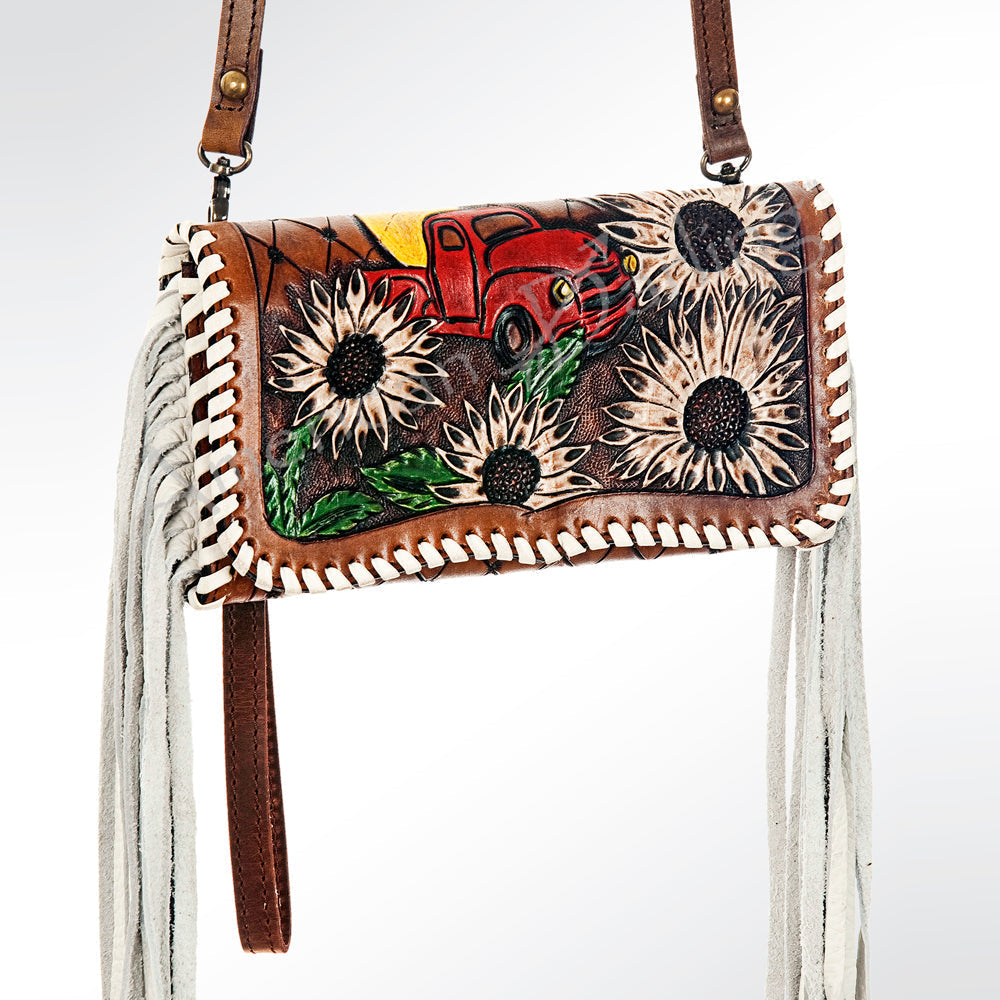 American Darling Hand-Tooled Genuine Leather Organizer