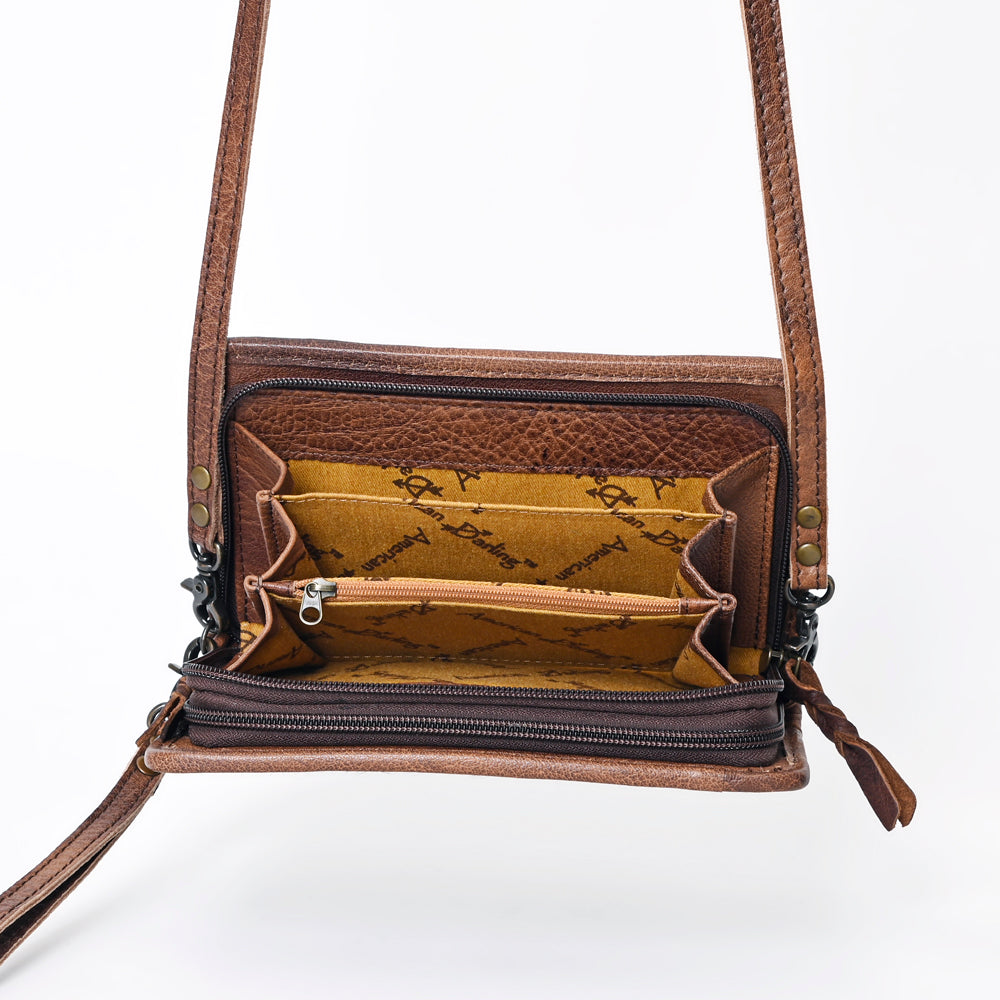 American Darling Hair-On Hide Organizer Bag