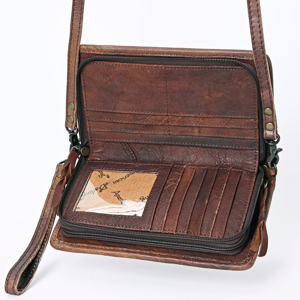 American Darling Hair-On Hide Organizer Bag