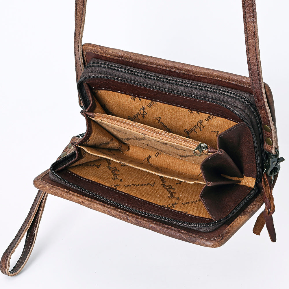 American Darling Hair-On Hide Organizer Bag