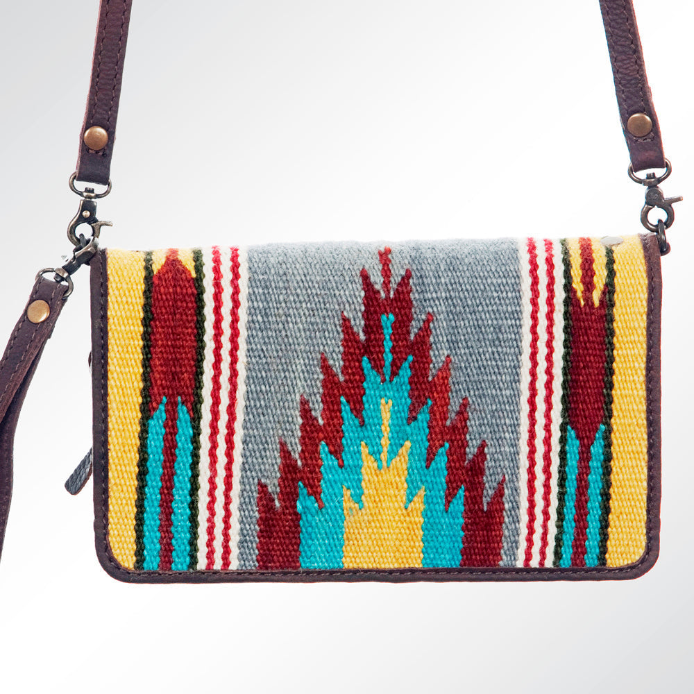 American Darling Hair-On Hide Organizer Bag