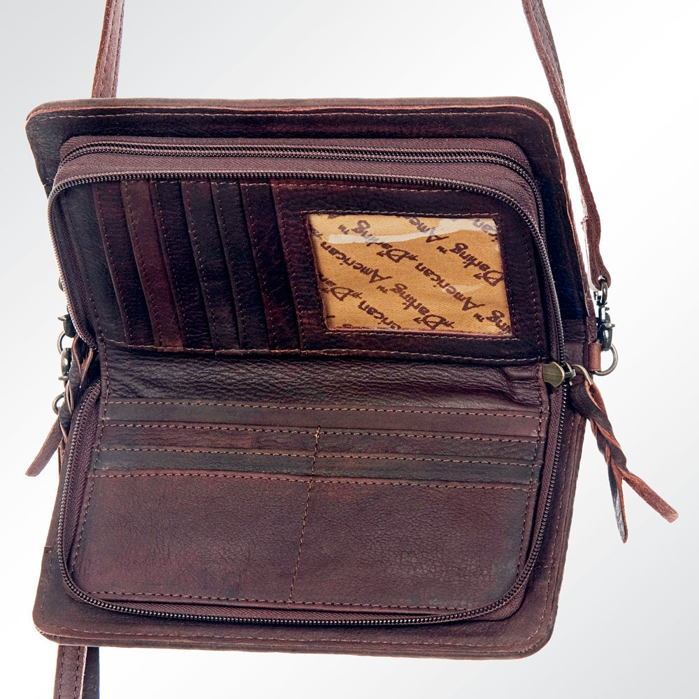 American Darling Hair-On Hide Organizer Bag