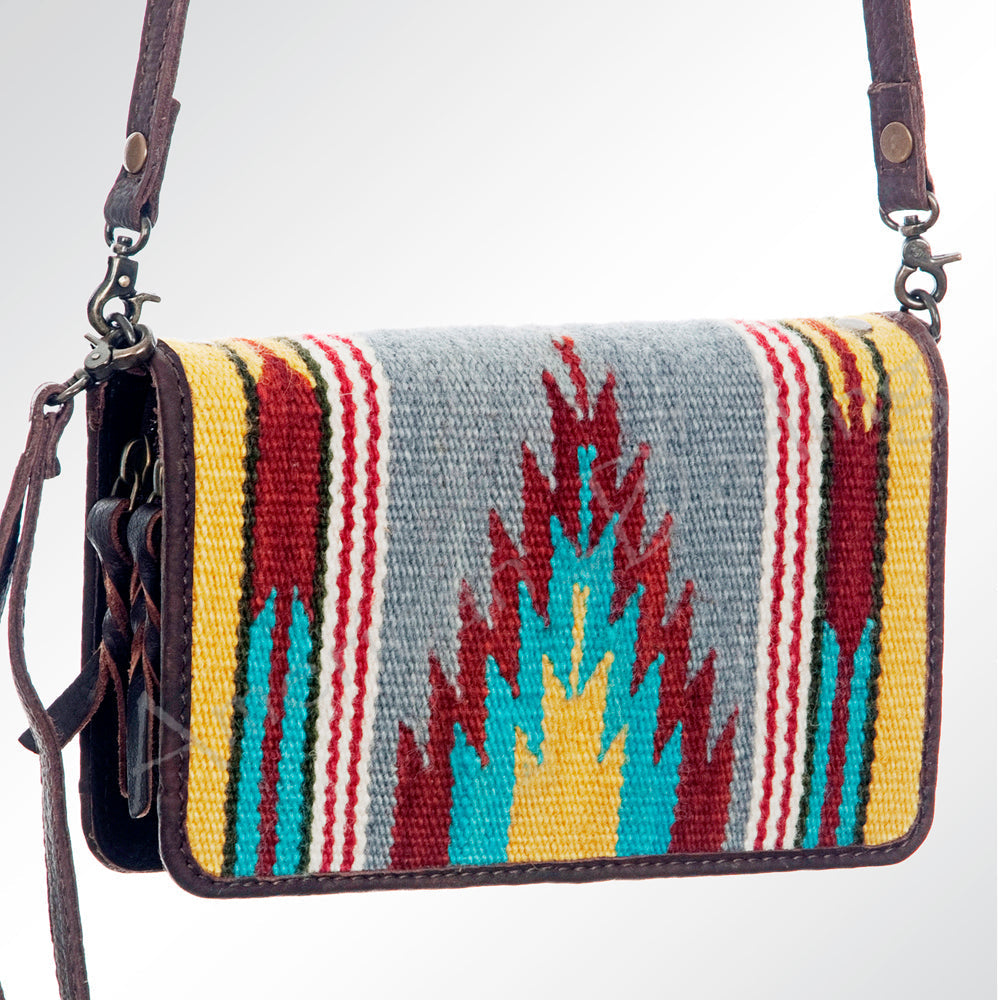 American Darling Hair-On Hide Organizer Bag